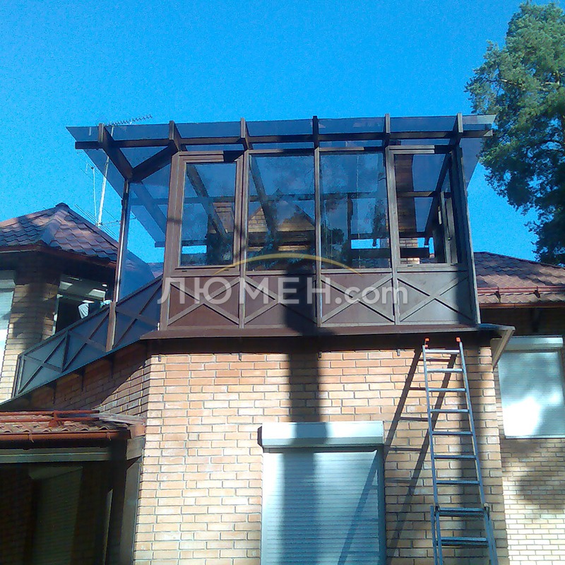 Конструкция навеса — фото 1